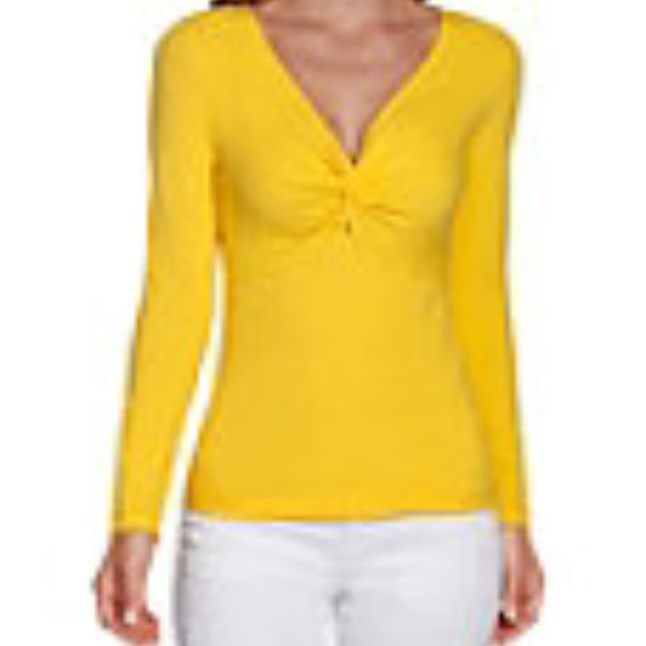 Tops - Boston Proper  SEXY  KNOT FRONT Top